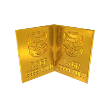 Load image into Gallery viewer, 1 Gram SHIB2 .9999 Gold Snap Bar