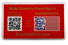 Load image into Gallery viewer, 1/2 Gram MAGA Gold Bar 7.5 Grain Bar