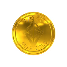 Load image into Gallery viewer, 1/20oz VSG Crypto .9999 Pure Gold Coin