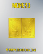 Load and play video in Gallery viewer, Monero 1 Gram Gold Snap Bar Two 7.5 Grain Bars .9999 Pure Gold