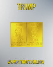 Load and play video in Gallery viewer, 1/2 Gram MAGA Gold Bar 7.5 Grain Bar