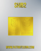 Load and play video in Gallery viewer, 1 Gram SHIB2 .9999 Gold Snap Bar