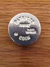 Load image into Gallery viewer, patriots-coin-eagle-2-2oz-hand-poured-silver-coa-999-silver-round