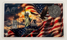 Load image into Gallery viewer, 250th Anniversary Silver Bar Collection - 10 Trading Card Set with Silver Bars
