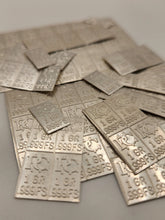 Load image into Gallery viewer, Pack of 1000 Divisible Silver Bars .999 Silver Bars

