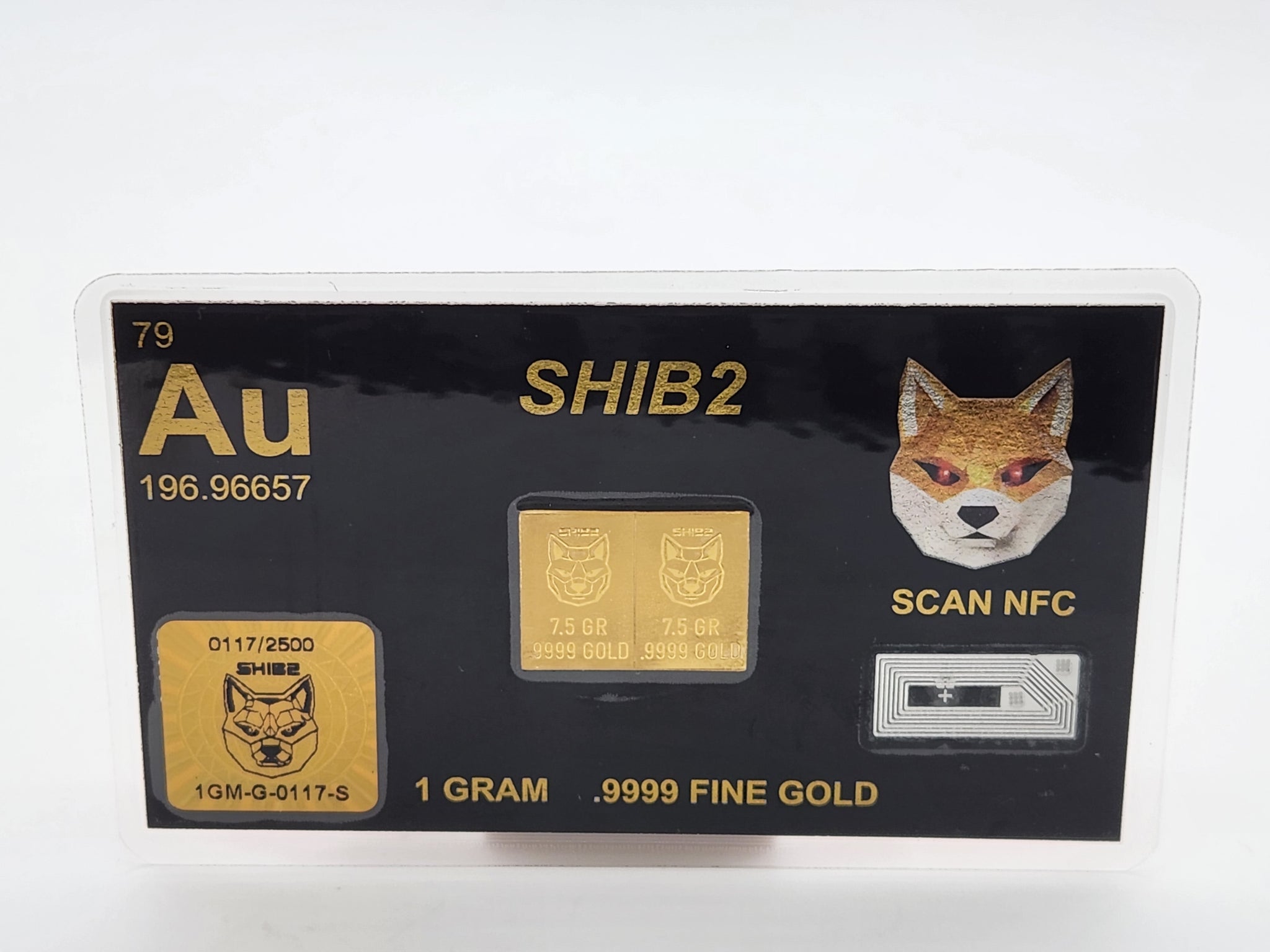1 Gram SHIB2 .9999 Gold Snap Bar – Patriots Coin