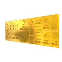 Load image into Gallery viewer, Fractional 5 Grain Gold Snap Bar .9999 Pure Gold
