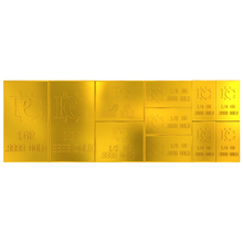 Load image into Gallery viewer, Fractional 5 Grain Gold Snap Bar .9999 Pure Gold
