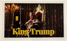 Load image into Gallery viewer, King Trump 1/4 Grain Gold Collection Trading Card
