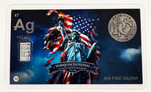 Load image into Gallery viewer, 250th Anniversary Silver Bar Collection - 10 Trading Card Set with Silver Bars
