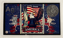 Load image into Gallery viewer, 250th Anniversary Silver Bar Collection - 10 Trading Card Set with Silver Bars
