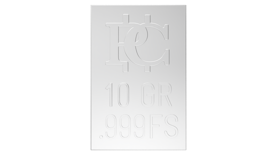 10 Grain Silver Bar .999 Silver Bar