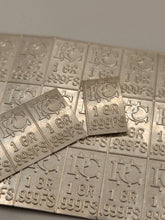 Load image into Gallery viewer, 6 Pack of 3 One Grain Divisible Silver Bar .999 Silver Bars, Snaps Apart
